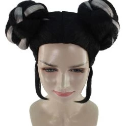 HPO Women's Womens Singer Bun Wigs Collection | Eurovision Song Contest | Celebrity Wigs | Premium Breathable Capless Cap