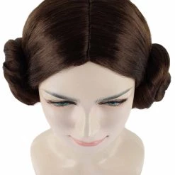 BC Space Princess | Women's Brown Color Trendy Space Buns Wig