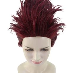 HPO Women's Womens Action Adventure Girl Wig | Red TV/Movie Wigs