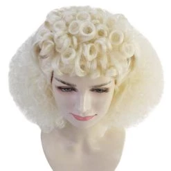 HPO Womens Drag Wig | Blonde Celebrity Wigs | Premium Breathable Capless Cap Women's