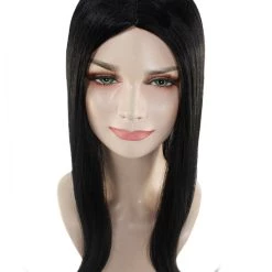 HPO Women's Womens Family Wig | Black TV/Movie Wigs | Premium Breathable Capless Cap