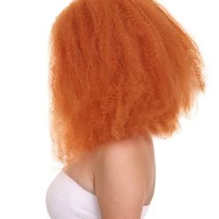 HPO Women's Womens TV Adult Wig | Orange TV/Movie Wigs | Premium Breathable Capless Cap