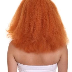 HPO Women's Womens TV Adult Wig | Orange TV/Movie Wigs | Premium Breathable Capless Cap