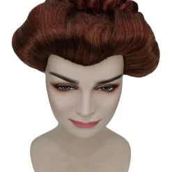 HPO Women's Womens Mary Queen Of Scots Mary Stuart Wig | Brown TV/Movie Wigs | Premium Breathable Capless Cap