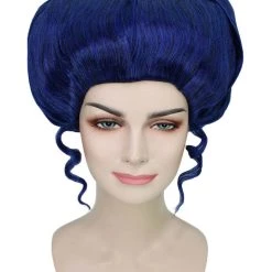 HPO Women's TV Movie Character Wig | Dark Blue Wigs | Premium Breathable Capless Cap