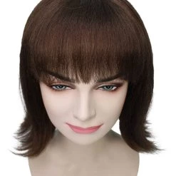 HPO Women's TV Movie Character Wig | Brown Wigs | Premium Breathable Capless Cap