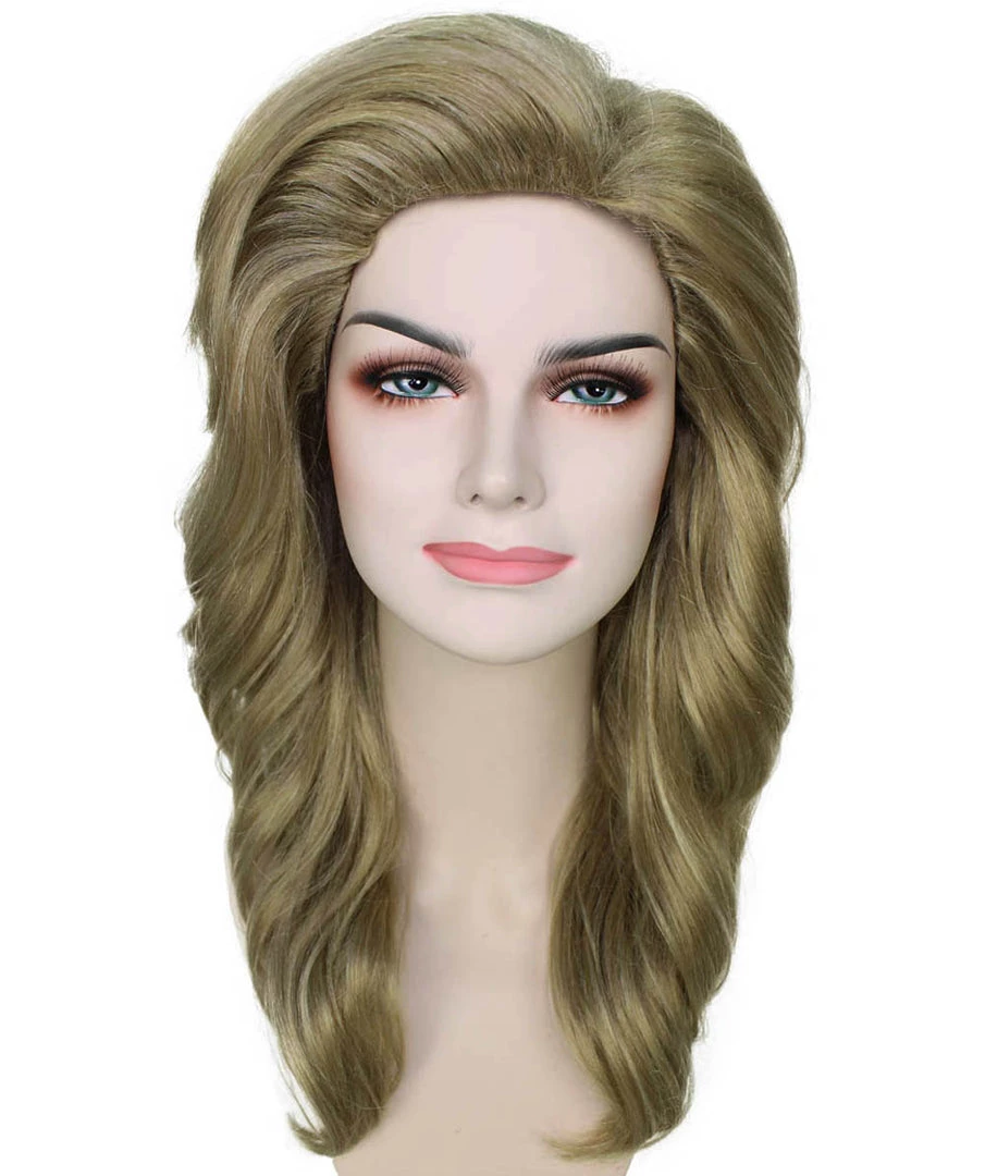 HPO Women's TV Movie Wig | Golden Blonde Wig | Premium Breathable Capless Cap
