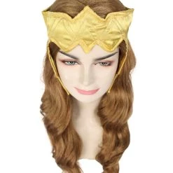 HPO Women's TV Movie Character Wig | Honey Blonde Wigs | Premium Breathable Capless Cap