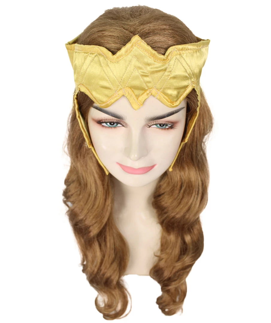 HPO Women's TV Movie Character Wig | Honey Blonde Wigs | Premium Breathable Capless Cap