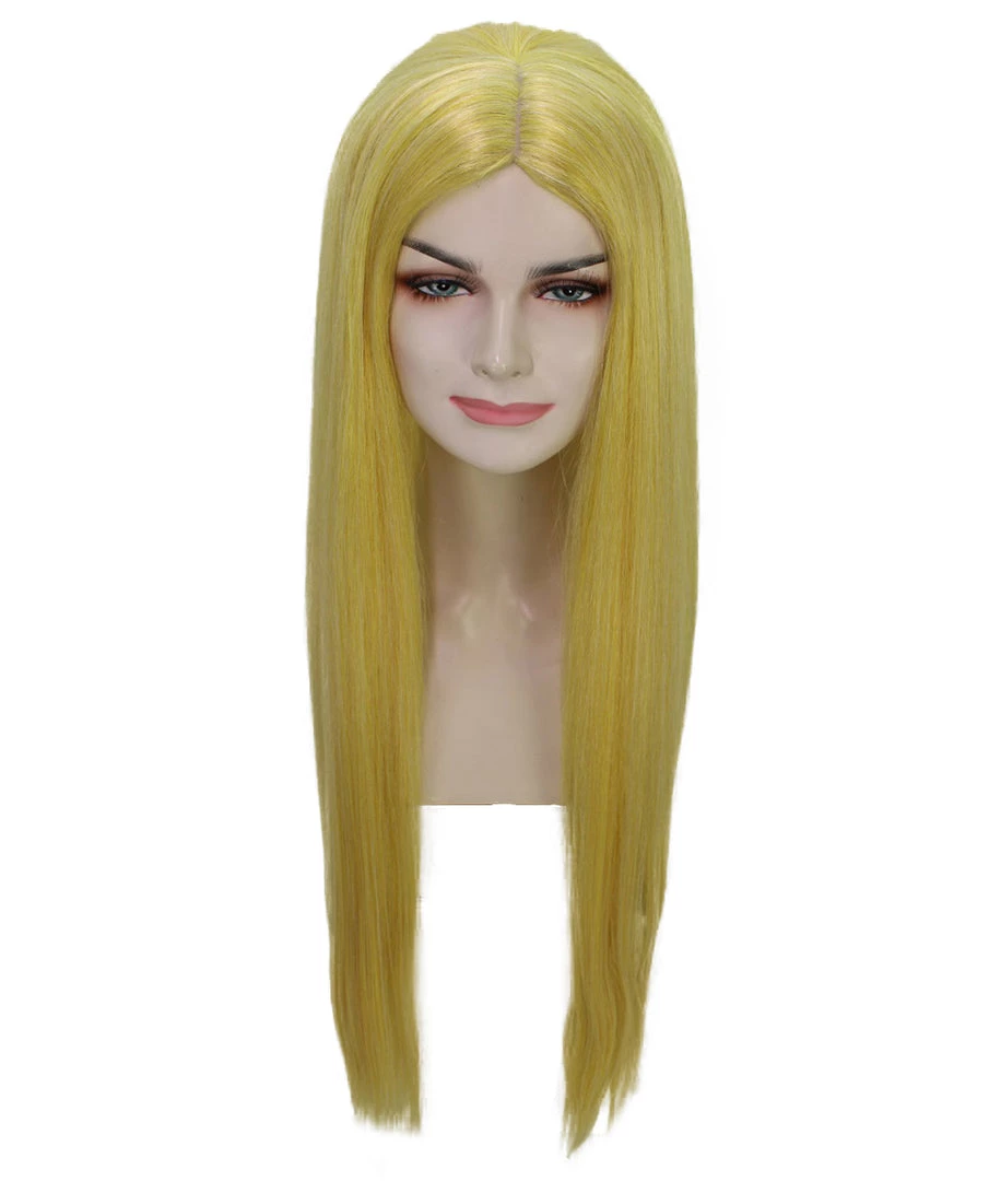 HPO Women's Long Length Blonde Celebrity Wig - Capless Cap Design