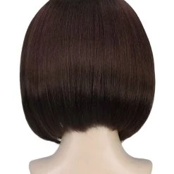 BC Introverted Bob | Women's Brown Color Straight Shoulder Length Trendy Introverted Bob Wig