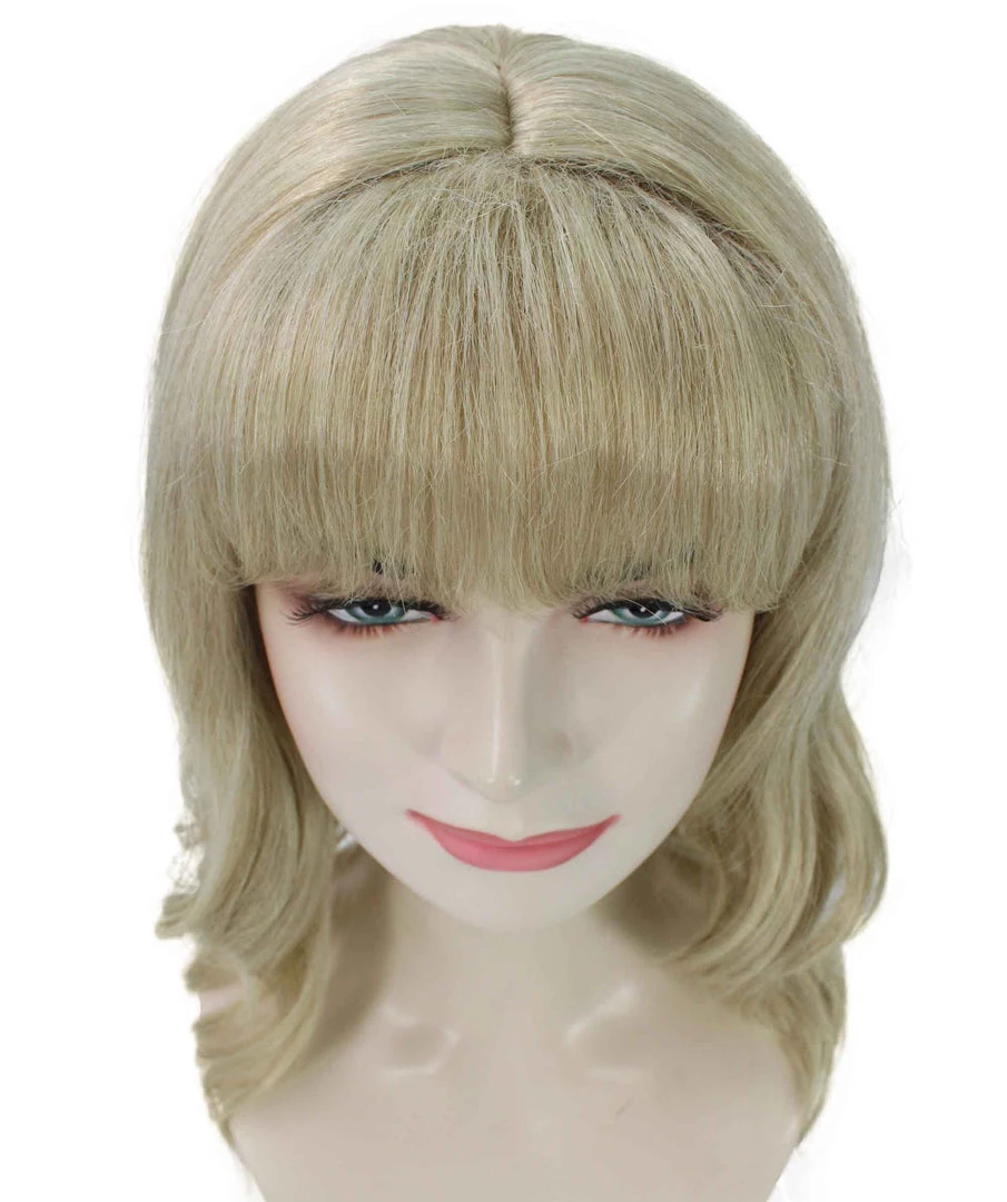 BC Calm Pop Star | Women's Blonde Color Wavy Shoulder Length Trendy Calm Pop Star Wig