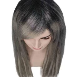 BC Grey Shadow | Women's Grey Color Straight Long Length Trendy Grey Shadow Wig