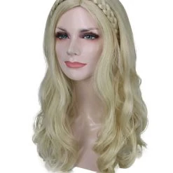 BC Earth Angel | Women's Blonde Color Wavy Medium Length Trendy Earth Angel Wig