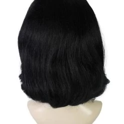 BC 50's Flip | Women's Black Color Straight Shoulder Length 50's Flip Wig With White Headband |