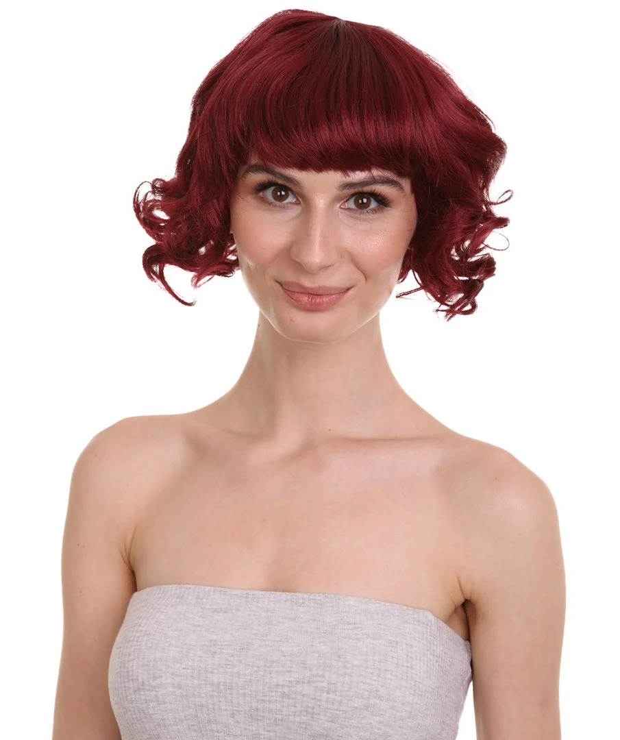 HPO Carnival Wavy Short Wig Collection | Premium Breathable Capless Cap