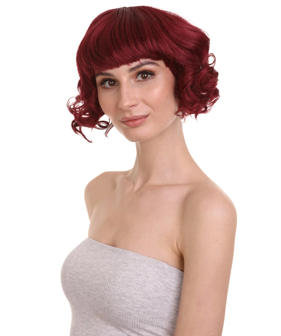 HPO Carnival Wavy Short Wig Collection | Premium Breathable Capless Cap