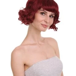 HPO Carnival Wavy Short Wig Collection | Premium Breathable Capless Cap