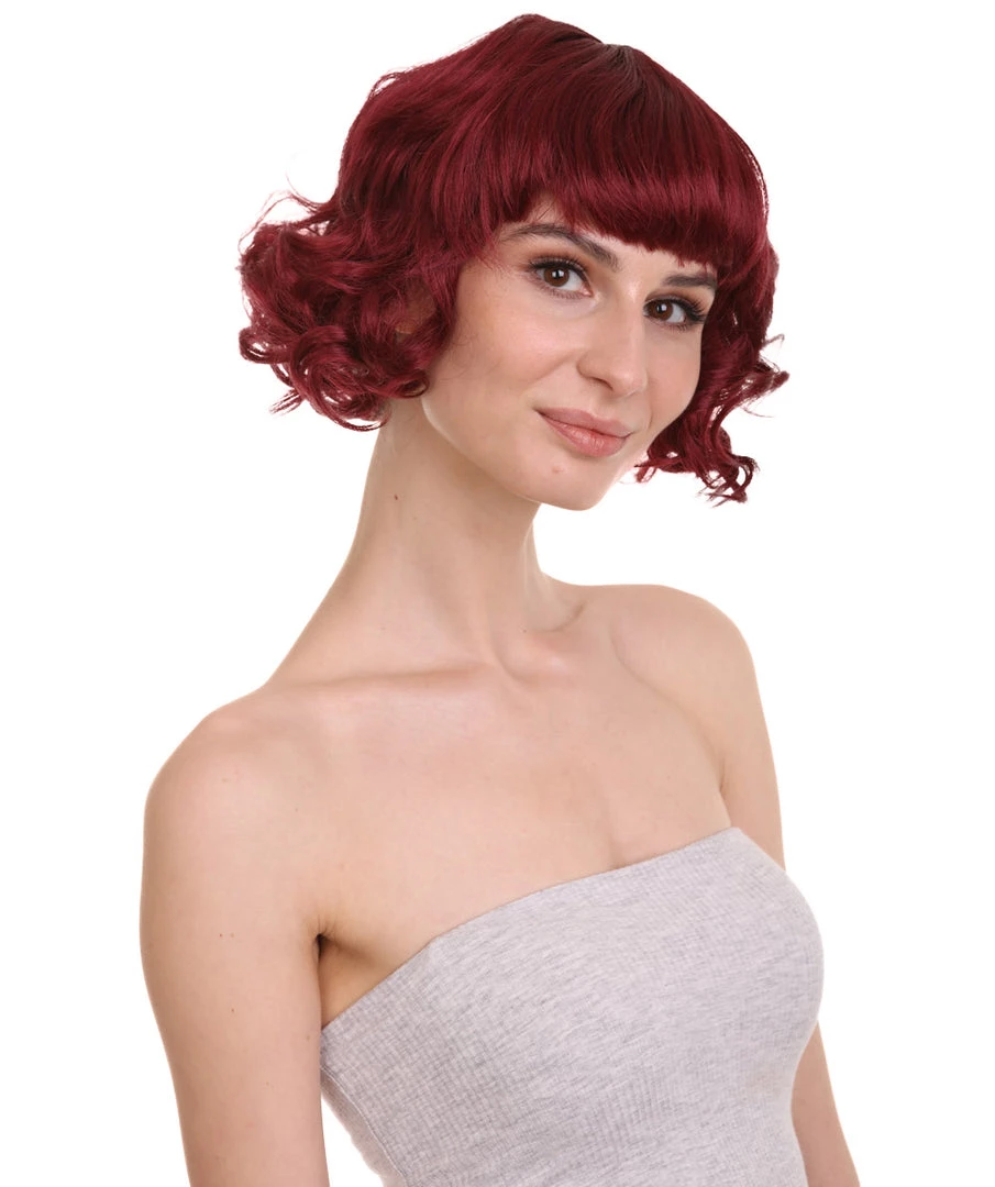 HPO Carnival Wavy Short Wig Collection | Premium Breathable Capless Cap