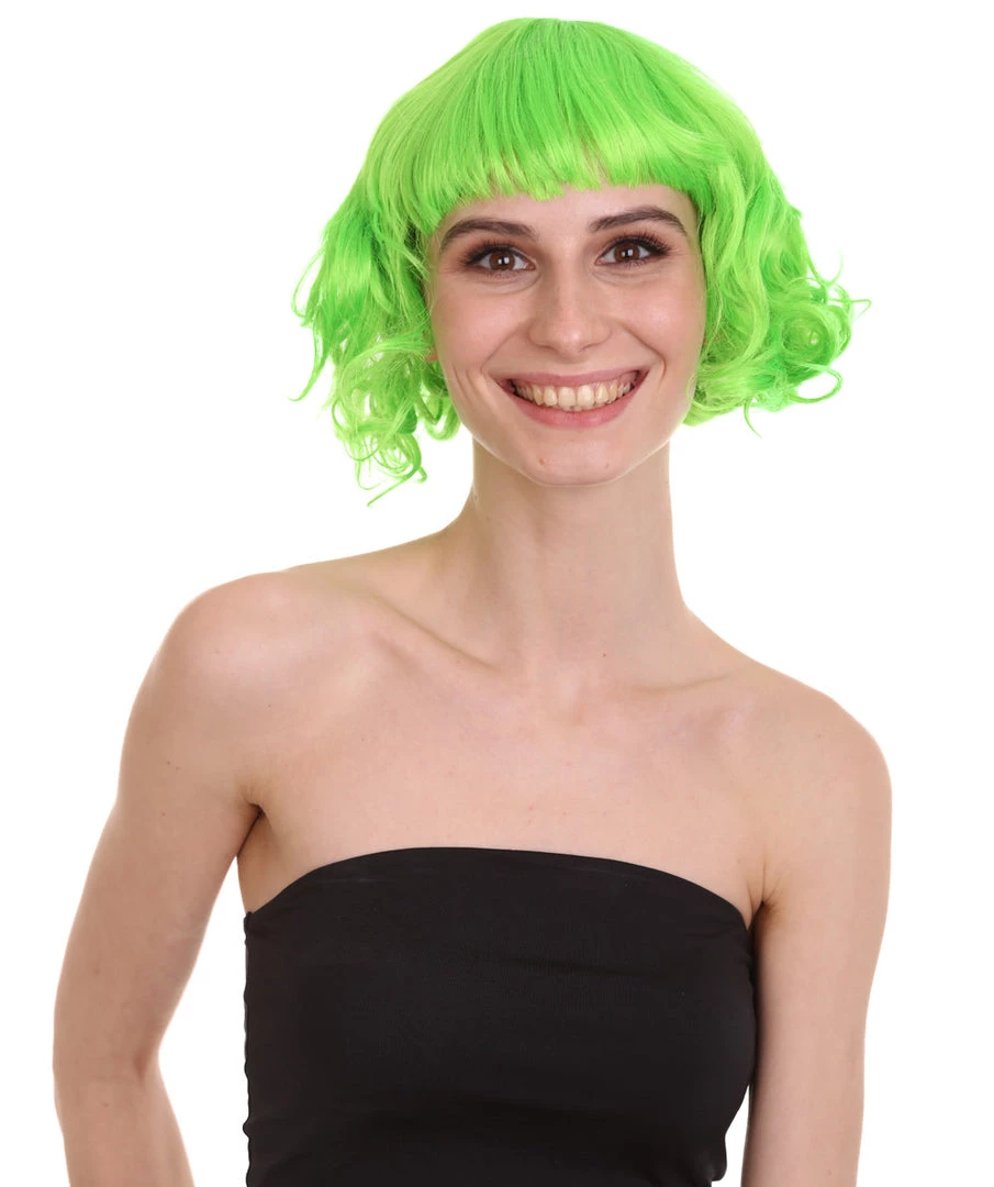 HPO Carnival Wavy Short Wig Collection | Premium Breathable Capless Cap