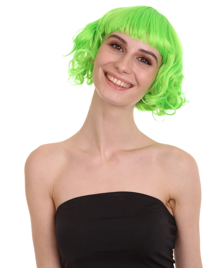 HPO Carnival Wavy Short Wig Collection | Premium Breathable Capless Cap