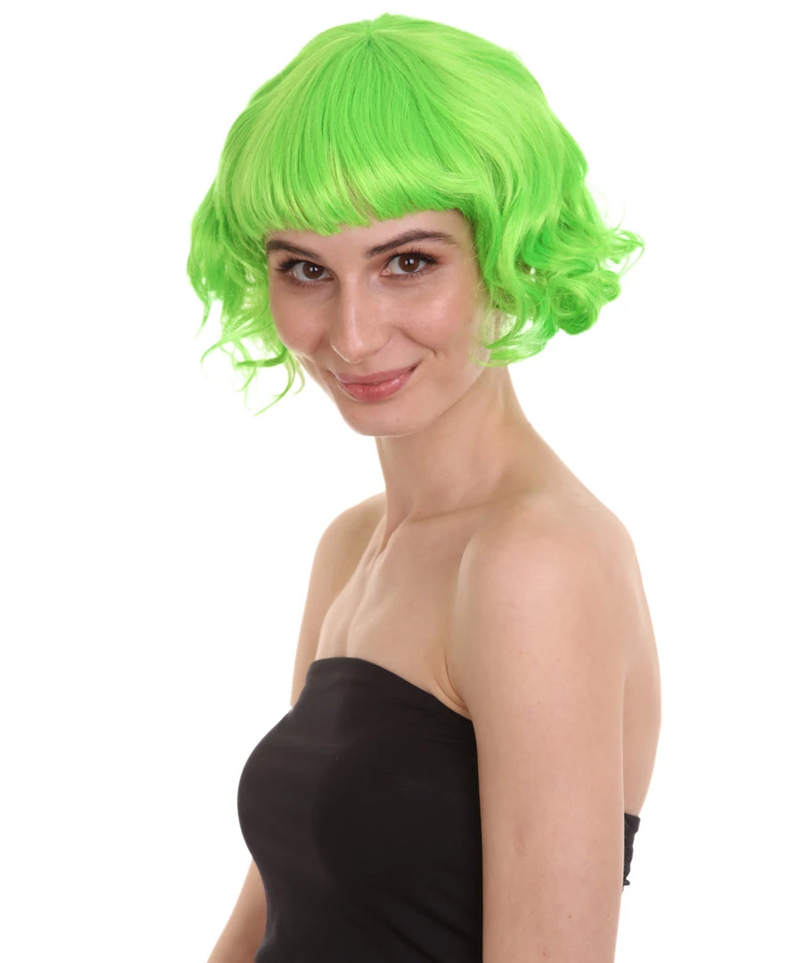 HPO Carnival Wavy Short Wig Collection | Premium Breathable Capless Cap
