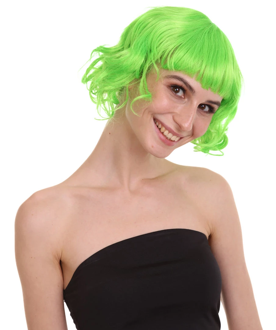 HPO Carnival Wavy Short Wig Collection | Premium Breathable Capless Cap