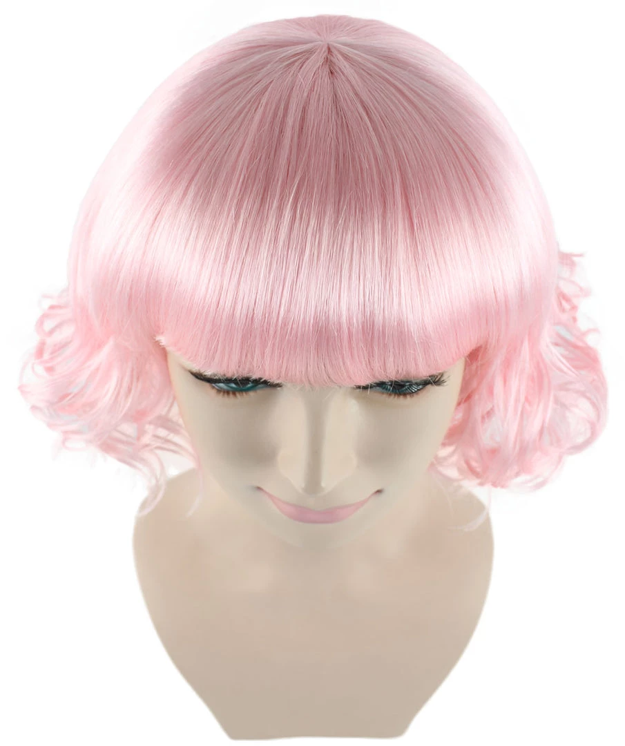 HPO Carnival Wavy Short Wig Collection | Premium Breathable Capless Cap