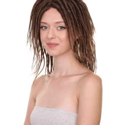 HPO Human Hair Dreadlock Wig | Fashion Wig | Premium Breathable Capless Cap Women's