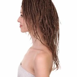 HPO Human Hair Dreadlock Wig | Fashion Wig | Premium Breathable Capless Cap Women's