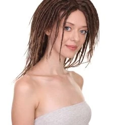 HPO Human Hair Dreadlock Wig | Fashion Wig | Premium Breathable Capless Cap Women's