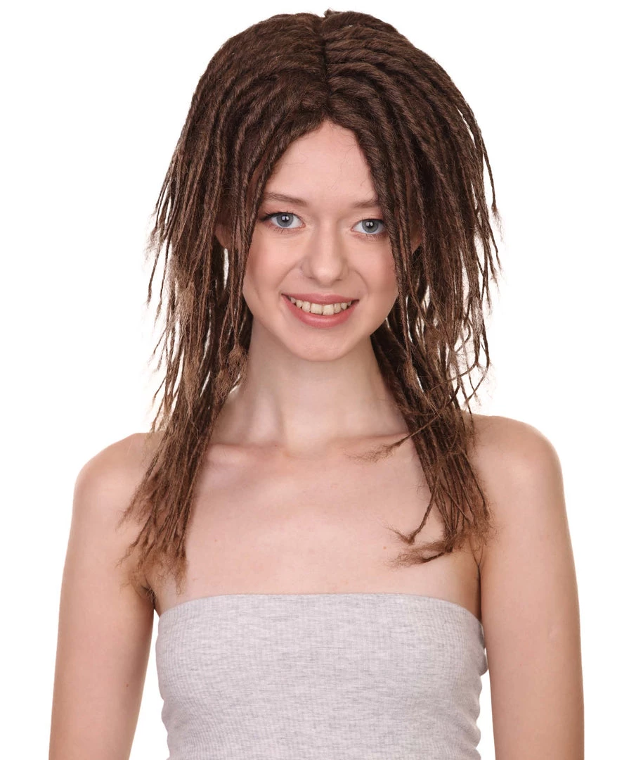 HPO Human Hair Dreadlock Wig | Fashion Wig | Premium Breathable Capless Cap Women's