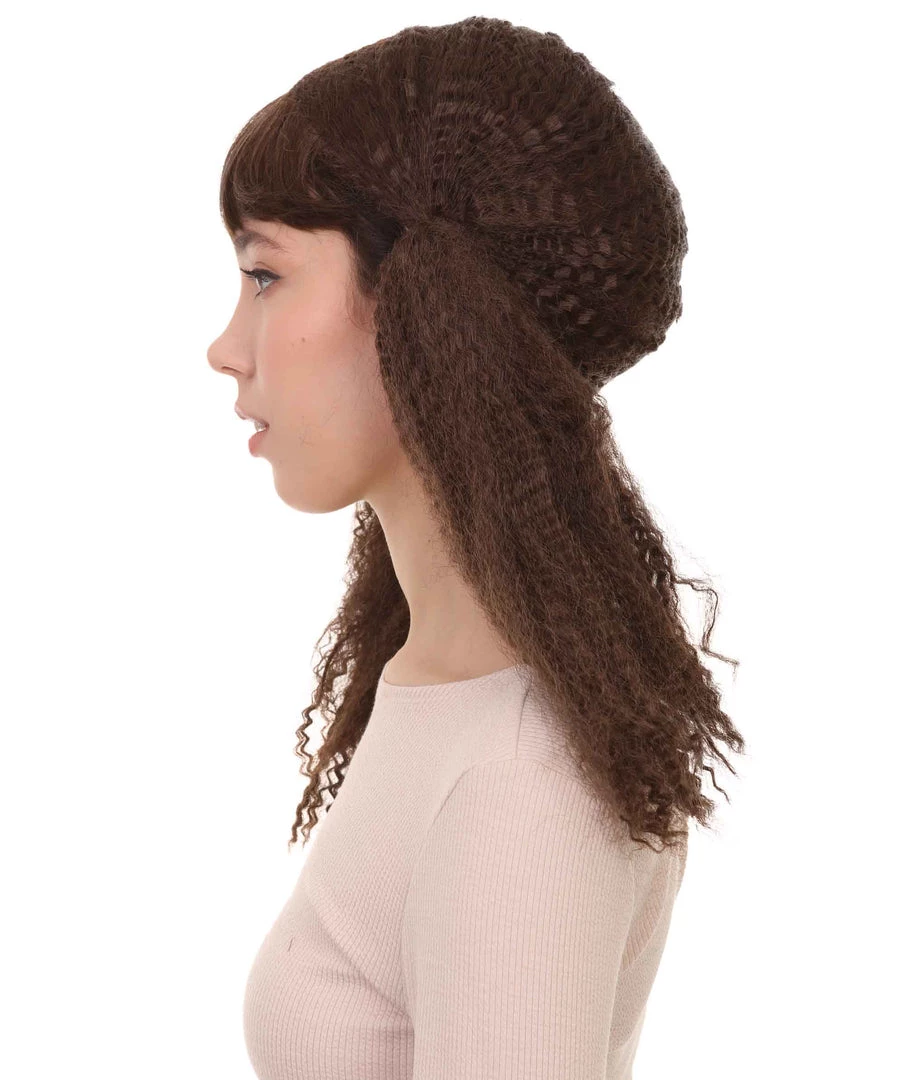 HPO Women's Doll Womens Wig | Fancy Party Event Ready Halloween Wig | Premium Breathable Capless Cap