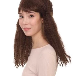 HPO Women's Doll Womens Wig | Fancy Party Event Ready Halloween Wig | Premium Breathable Capless Cap