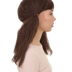 HPO Women's Doll Womens Wig | Fancy Party Event Ready Halloween Wig | Premium Breathable Capless Cap