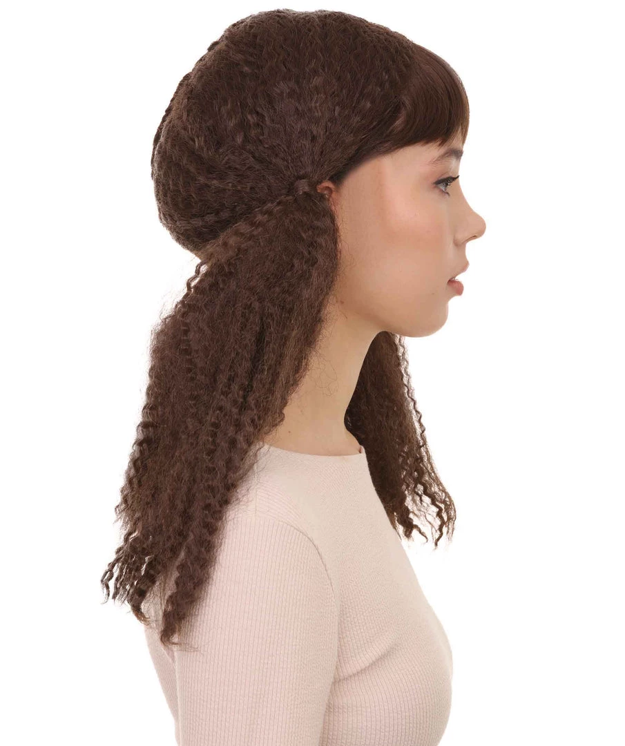 HPO Women's Doll Womens Wig | Fancy Party Event Ready Halloween Wig | Premium Breathable Capless Cap