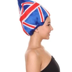 FLAGWIGS Women's Flag Troll Wigs | United Kingdom | Premium Breathable Capless Cap