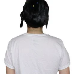 HPO Women's Womens Candy Girl Wig | Black TV/Movie Wigs | Premium Breathable Capless Cap