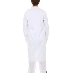HPO Adult Men's Chinese Traditional Martial Arts Kung Fu Uniform Costume | White Cosplay Costume