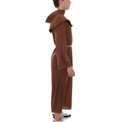 HPO Adult Men's Monk Religious Costume | Brown Cosplay Costume