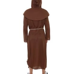 HPO Adult Men's Monk Religious Costume | Brown Cosplay Costume