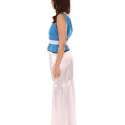 HPO Adult Women's Fancy Dress Costume | Blue & Silver Cosplay Costume