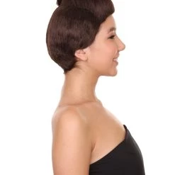 HPO Women's Womens Movie Wig | TV/Movie Character Cosplay Halloween Wig | Premium Breathable Capless Cap