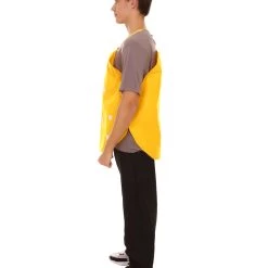 HPO Adult Men's Burger Carton TV/Movie Costume | Multi Halloween Costume