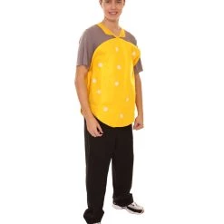 HPO Adult Men's Burger Carton TV/Movie Costume | Multi Halloween Costume