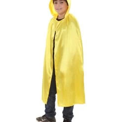 HPO Kids Child's Hooded Cape Costume | Multiple Color Option Cosplay Costume