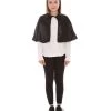 HPO Child's Vampire Cape Costume | Black Halloween Costume Kids