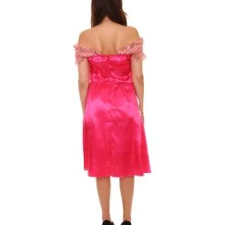 HPO Adult Women's Princess Dress Costume | Pink Cosplay Costume