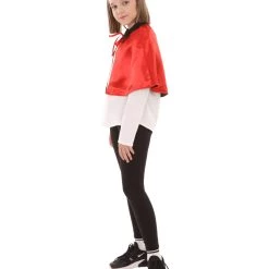 HPO Child's Vampire Cape Costume | Red & Black Halloween Costume