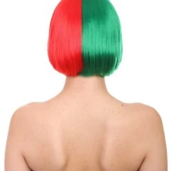 HPO Womens Two-tone Short Bob Wig | Multiple Color Collection | Premium Breathable Capless Cap